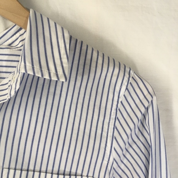 Madewell Bookend Stripes Tie Front Shirt - Picture 3 of 5
